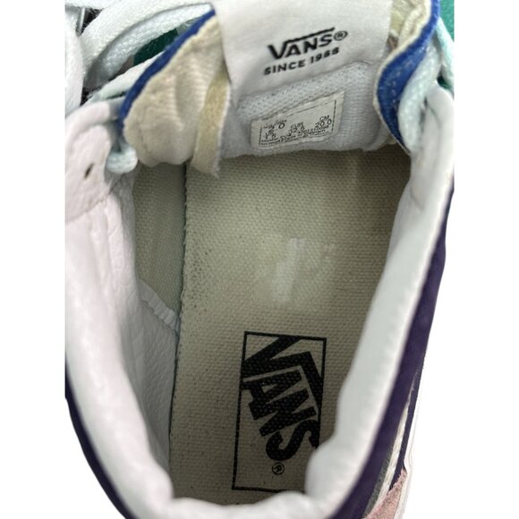 Vans Sk8-Hi Kids Multicolor Canvas High-Top Sneakers Size 2.0 - Picture 7 of 7